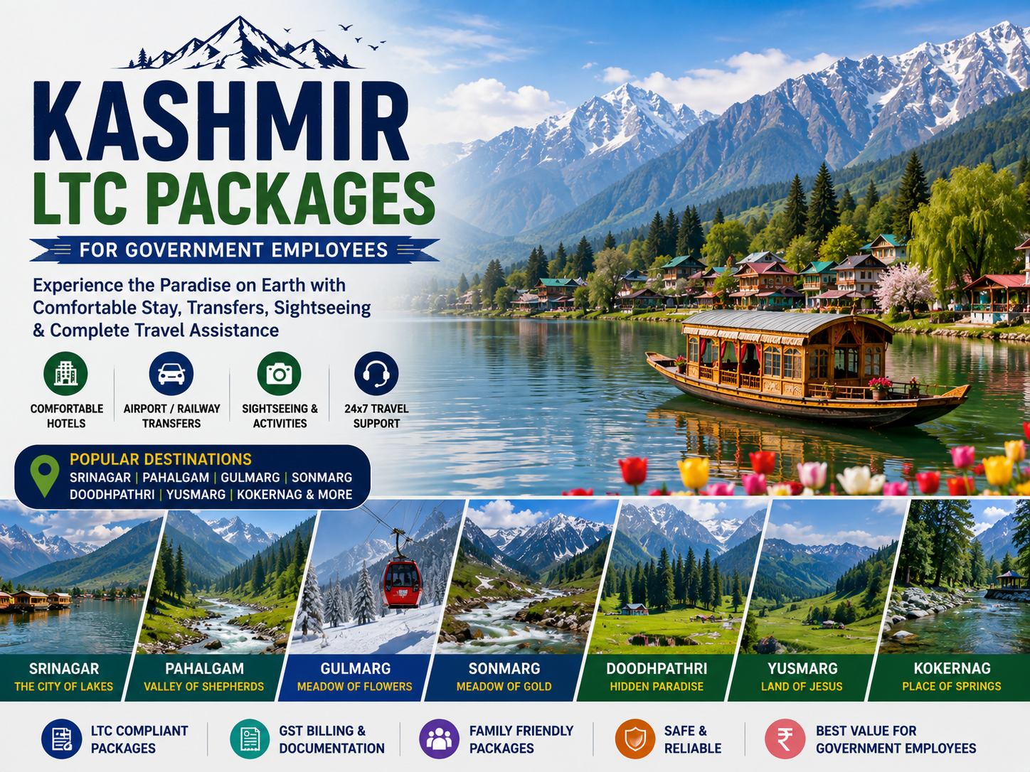 Kashmir LTC Packages