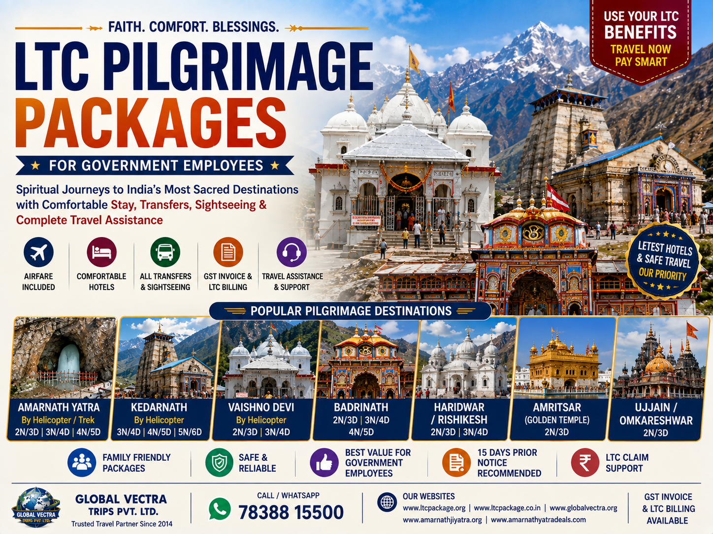 LTC Pilgrimage Packages